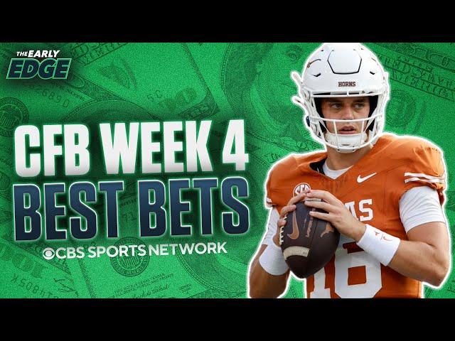 College Football Week 4 BEST BETS AND PICKS | The Early Edge