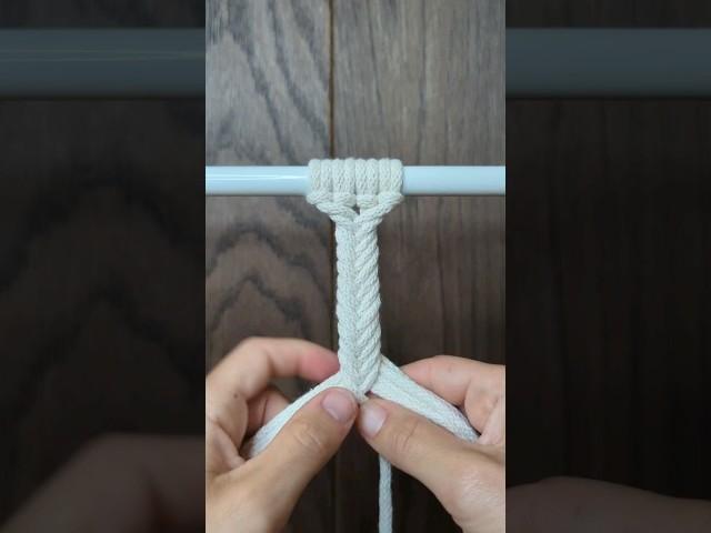 MACRAME FISHTAIL BRAID #macrametutorial #fishtailbraid #macramebeginners