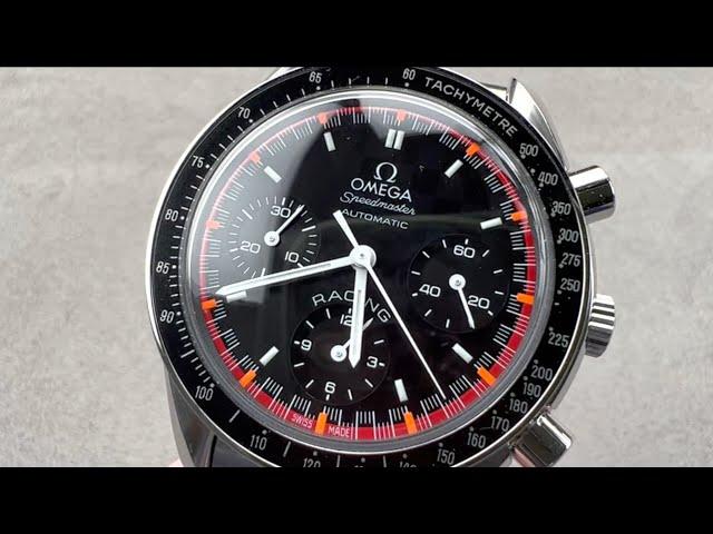 Omega Speedmaster Chronograph Reduced Racing Michael Schumacher 3518.50.00 Omega Watch Review