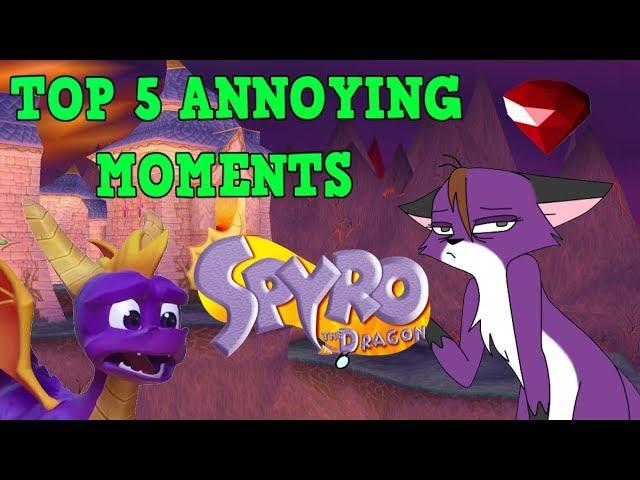 Spyro 1: Top 5 WORST Moments!