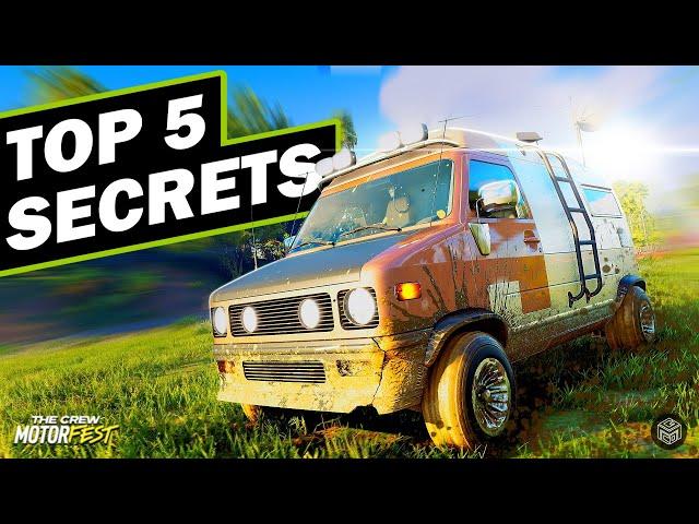 TOP 5 SECRETS IN THE CREW MOTORFEST