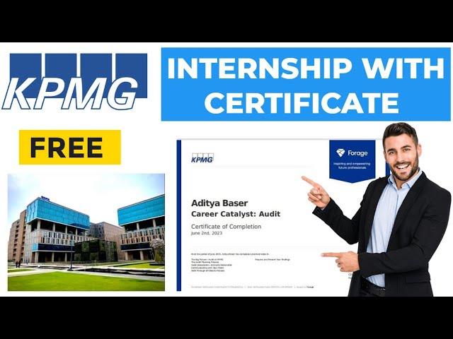 KPMG Online Internship with Certificate | INTERNSHIP for college students | What is Audit ?