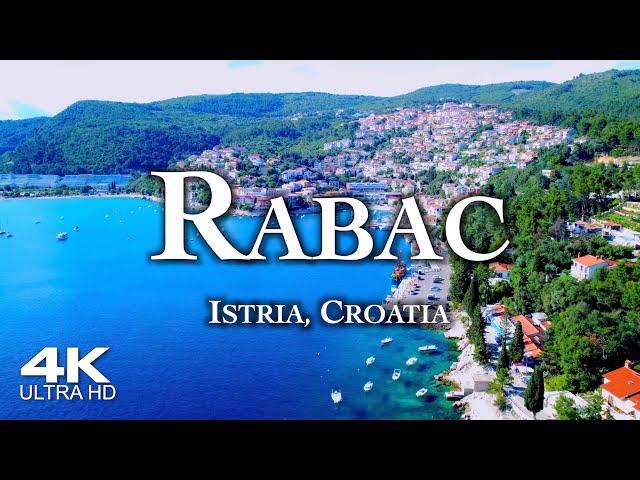 RABAC 2024  4K Drone Aerial |  Porto Albona Vinež Kvarner Croatia Hrvatska