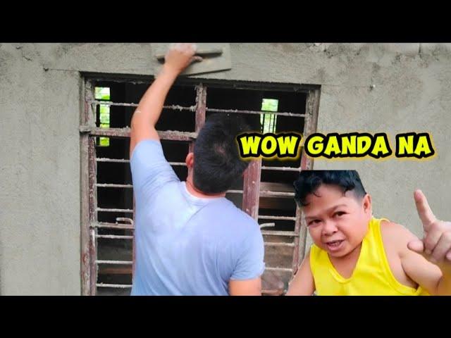 BINTANA SA HARAPAN NG BAHAY NI MORA MAY KANTO NA LUMITAW ANG GANDA NG STEEL WINDOW