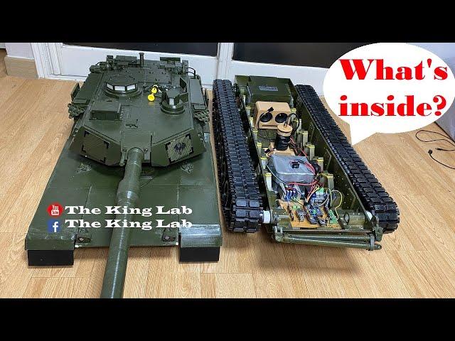 RC Tank: M1A2 Abrams Scale 1/9.  Part 1: Upgraded Movement System