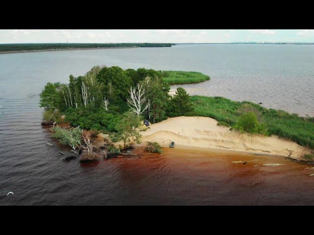 Остров Сварище на Киевском море. Мистическое место.