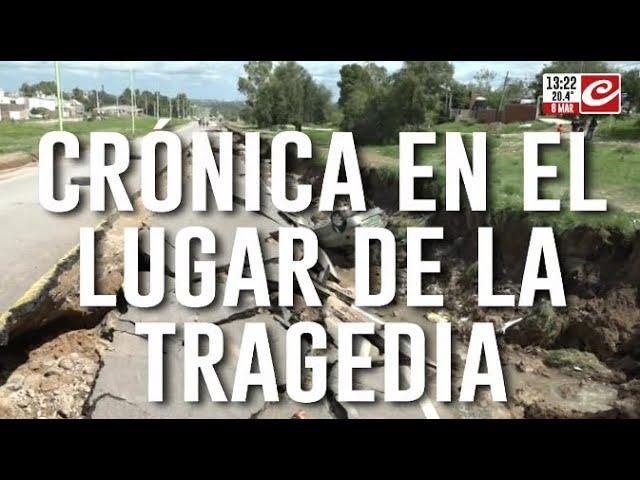 Catástrofe en Bahía Blanca: Diego Moranzoni recorre la zona del desastre