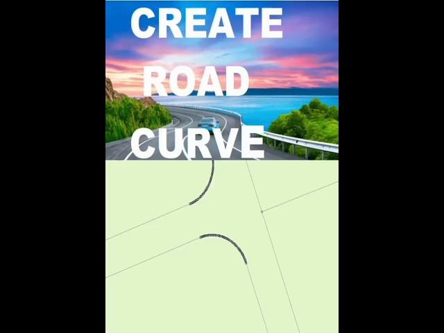 How to Create Road Curves in ArcGIS#arcgis #arcgistutorial #sorts #geography #road #curves #gis