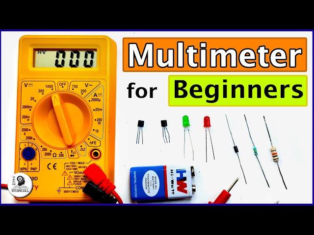 How to use a Digital Multimeter - Best Multimeter for Beginners