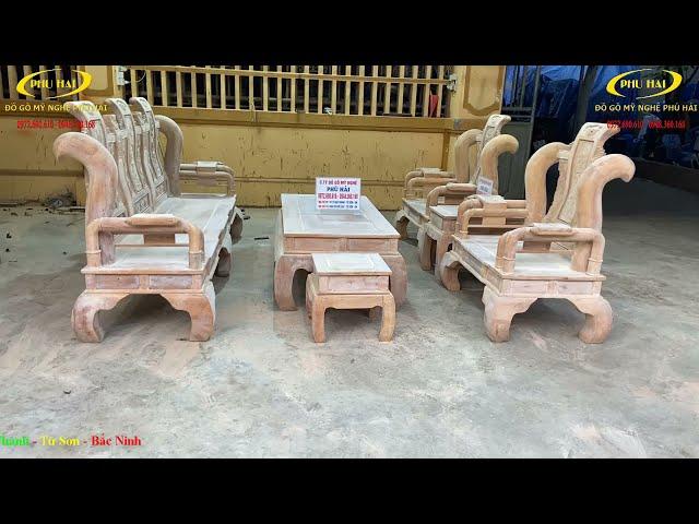 ĐỒ GỖ ĐÒNG KỴ | Bộ Bàn Ghế Gỗ Hương Đẹp Giá Rẻ