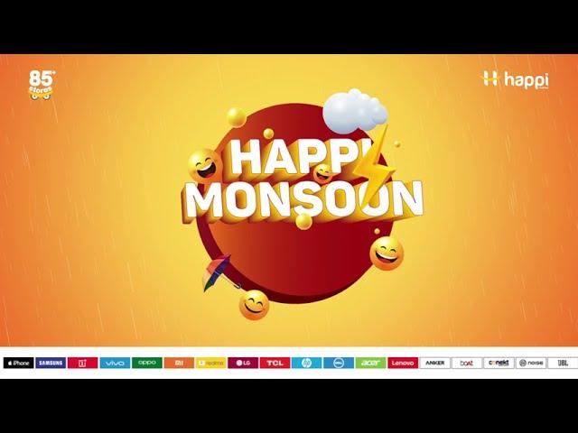 Happi Monsoon Sale | Offers on all leading Laptop brands!