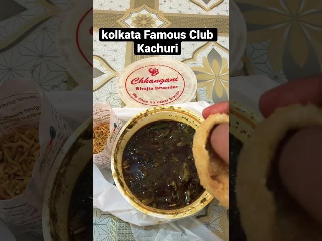 ‘’CHAAGANI KACHORI WALA’’ Kolkata Famous club kachori(burrabazar)