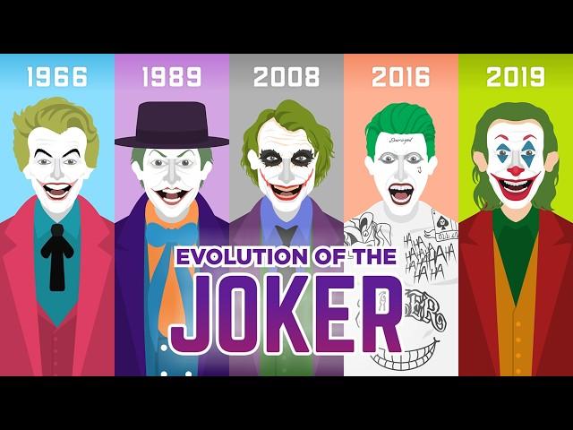 Evolution of Joker (and His Laugh)