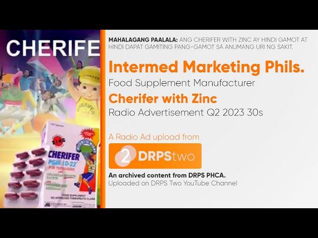 Cherifer with Zinc Radio Ad Q2 2023 30s