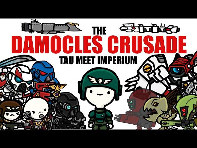 DAMOCLES CRUSADE: First Imperial and Tau War| Warhammer 40k Lore