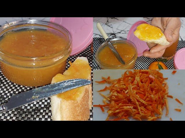 confiture de mandarine facile et rapide pour présenter 100% réussiمربى المندرين الأصلي ناجح 100%