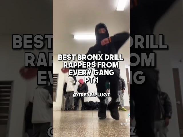 Best Bronx Drill Rappers in every gang currently (Pt.1)