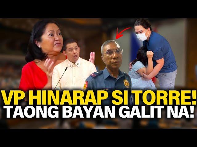 GRABE TO! VP SARA HINRAP SI TORRE TAONG BAYAN LALABAS NA SA KALSADA