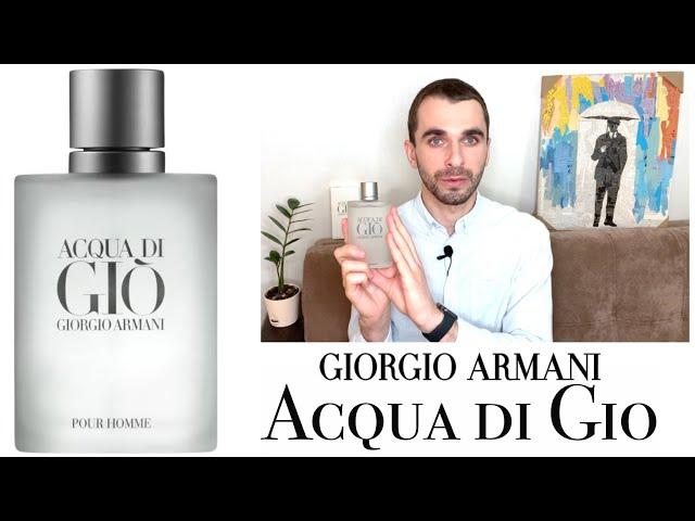 Обзор Аромата - Giorgio Armani  Acqua Di Gio Homme