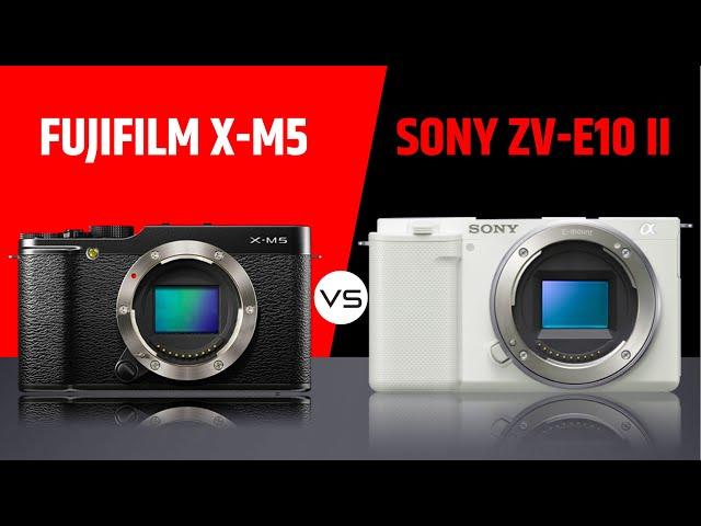 Fujifilm X-M5 vs Sony ZV-E10 II - Better Compact Camera?