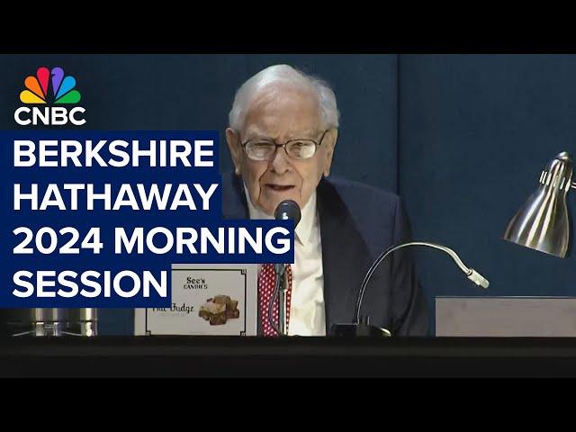 Berkshire's 2024 annual shareholder meeting: Watch the full morning session