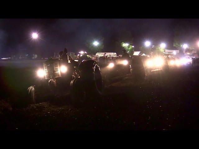 San Biagio 2024 - Aratura in notturna (domenica) | Hot bulb Landini & Orsi, FIAT night plowing