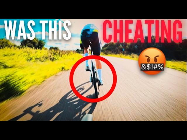 Cyclist Caught Cheating On His OWN Camera