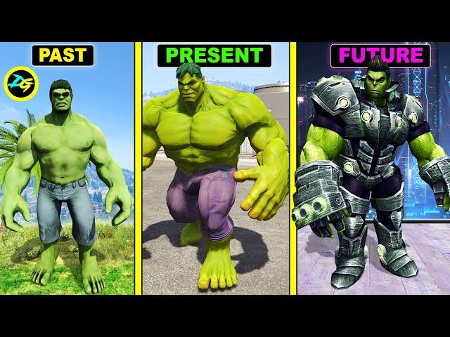 Surviving As HULK in EVERY TIMELINE OF LOS SANTOS  in GTA 5