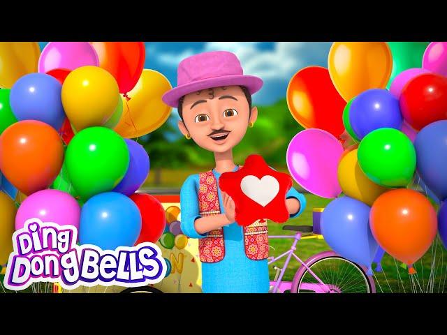 गुब्बारे वाला | Gubbare Wala 2nd Version | Hindi Baby Rhymes for Kids and Toddlers | Hindi Balgeet