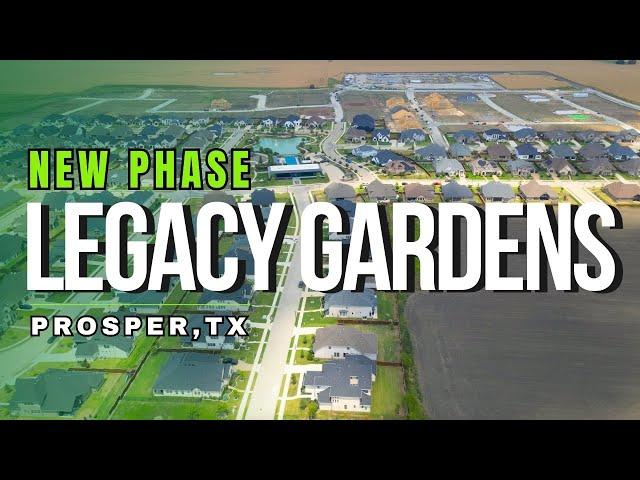 New Phase of Legacy Gardens Neighborhood Tour | Prosper, TX