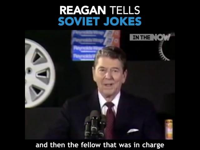 USA president makes jokes on camera about Russia