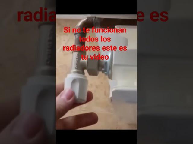 Como hacer para que funcionen todos los radiadores #shortvideo #radiadores #calefaccion