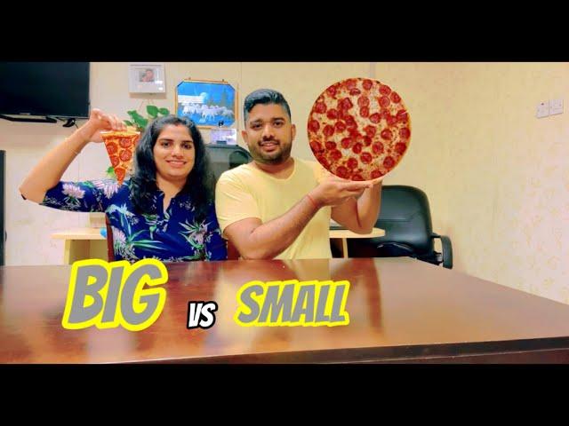 Big vs Small food Challenge | Giant vs Tiny challenge | Alluzworld | Challenging Video |