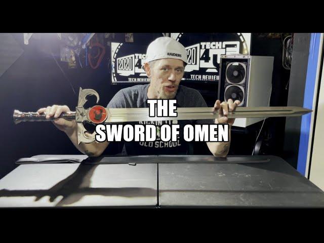 The Sword Of Omen review. Cool sword from a store in the mall!