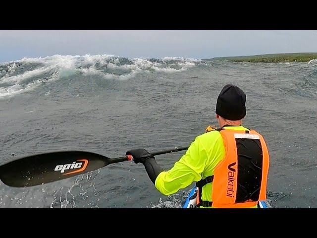 Vega Arc first paddle: big and fast conditions