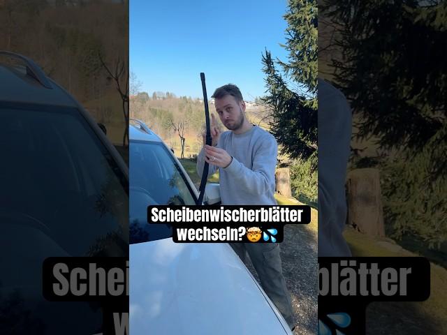 Scheibenwischblätter selber wechseln? @OBI #scheibenwischer #autotrick#allesmahbar#obiösterreich