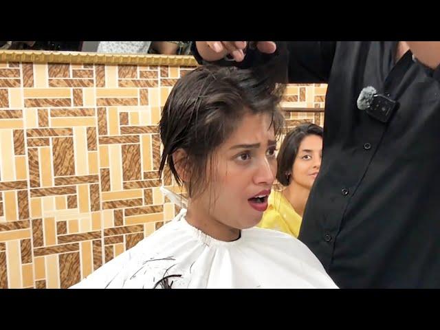 Did you just cut half my hair off? (Membership video Preview)