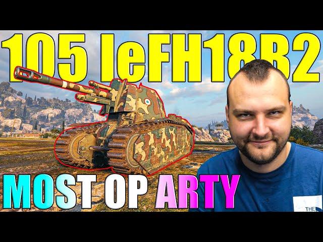 Nobody's Safe From The 105 leFH18B2 in World of Tanks!