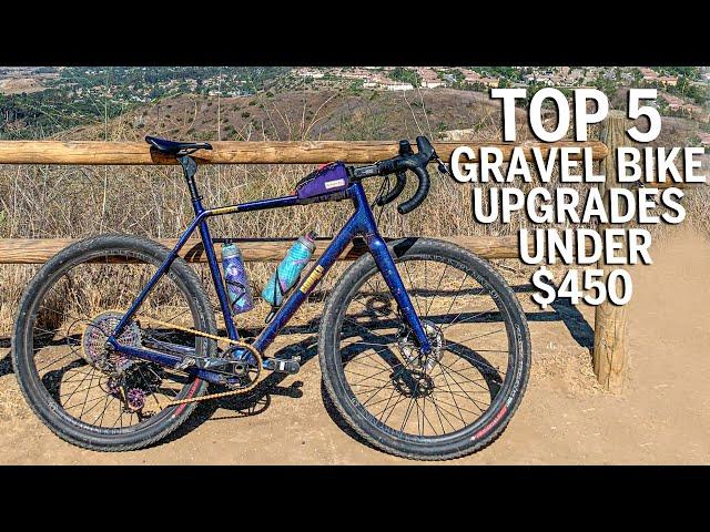 5 Gravel Bike Upgrades all under $450