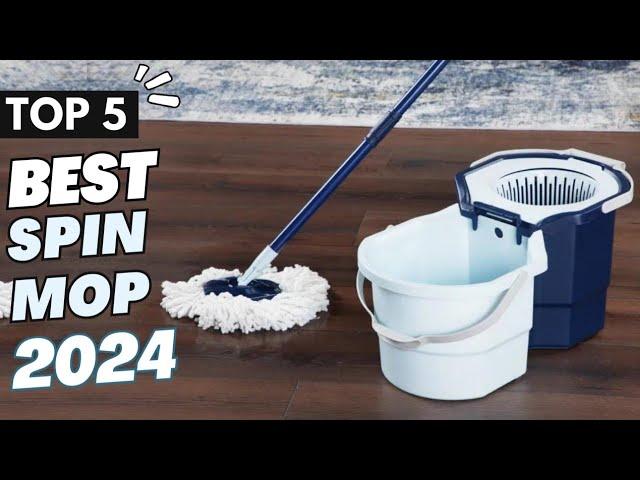 Top 5 - Best Spin Mop And Bucket System in 2024 | Spin Mop System 2024 [Top 5 Picks]