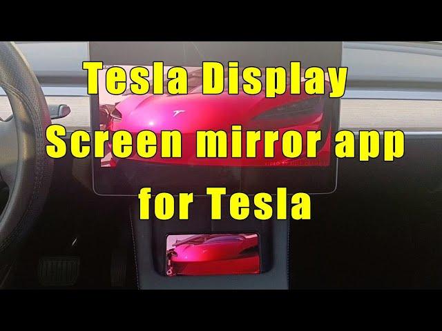 The introduction video of Tesla Display