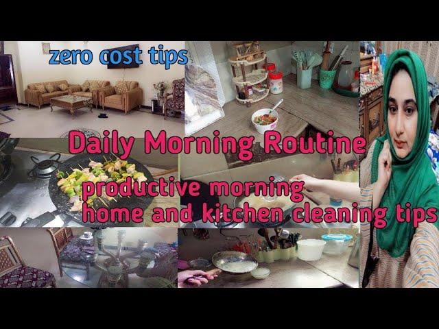 Simple Morning Cleaning Routine //Productive Morning //Morning Cleaning Tips