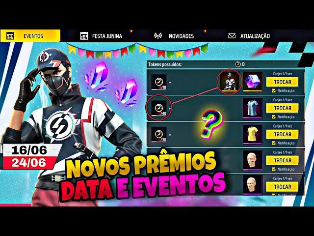 URGENTE!! NOVO EVENTO, CUBO MÁGICO GRÁTIS? CAMISAS DE TIME, CALÇA ANGELICAL - NOVIDADES FREE FIRE