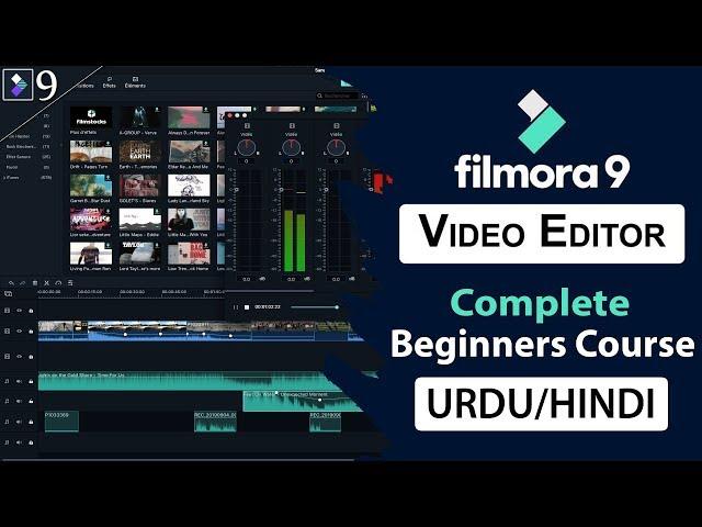 FILMORA 9 | FULL COMPLETE COURSE | COMPLETE VIDEO EDITING TUTORIAL FOR BEGINNERS [HINDI] - 2020