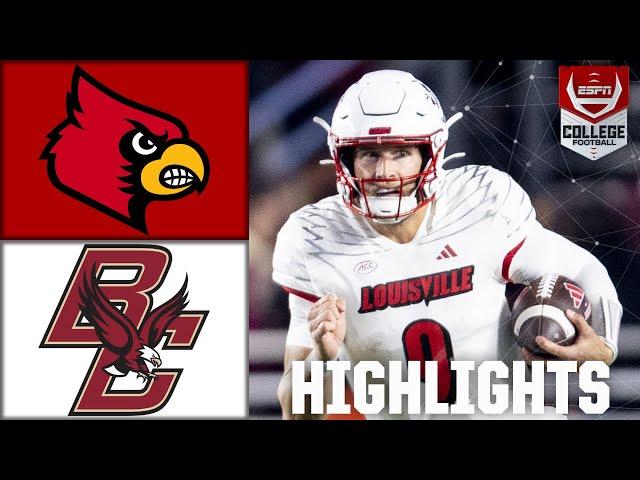 Louisville Cardinals vs. Boston College Eagles | Full Game Highlights | ESPN College Football