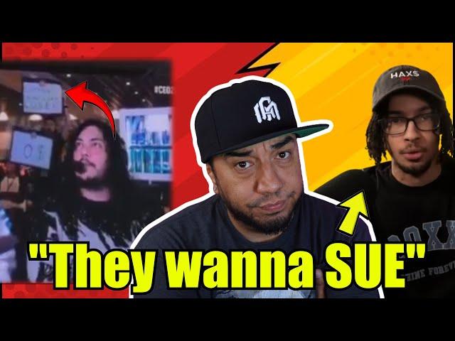 Leffen gets called out at CEO on Stream | Technicals and Button Check get SUED!?