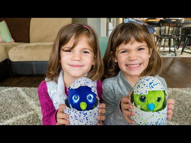 Kate & Lilly Find Magic Dragon Eggs in the Park!