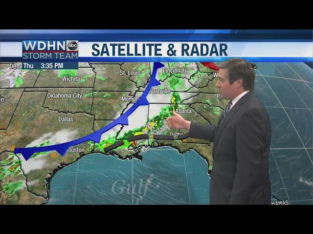 WDHN Storm Team: Showers & storms tonight