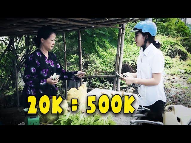 Cô gái biến tờ 500.000đ thành tờ 20.000đ quá tinh vi khiến bà bán rau tá hỏa - CHUYỆN CẢNH GIÁC 2023