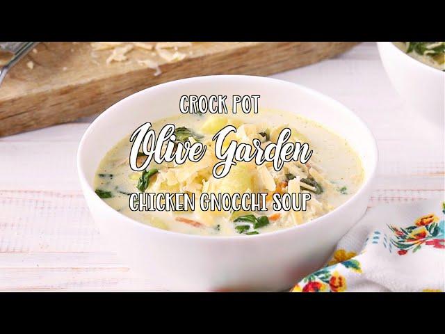 Crock Pot Olive Garden Chicken Gnocchi Soup